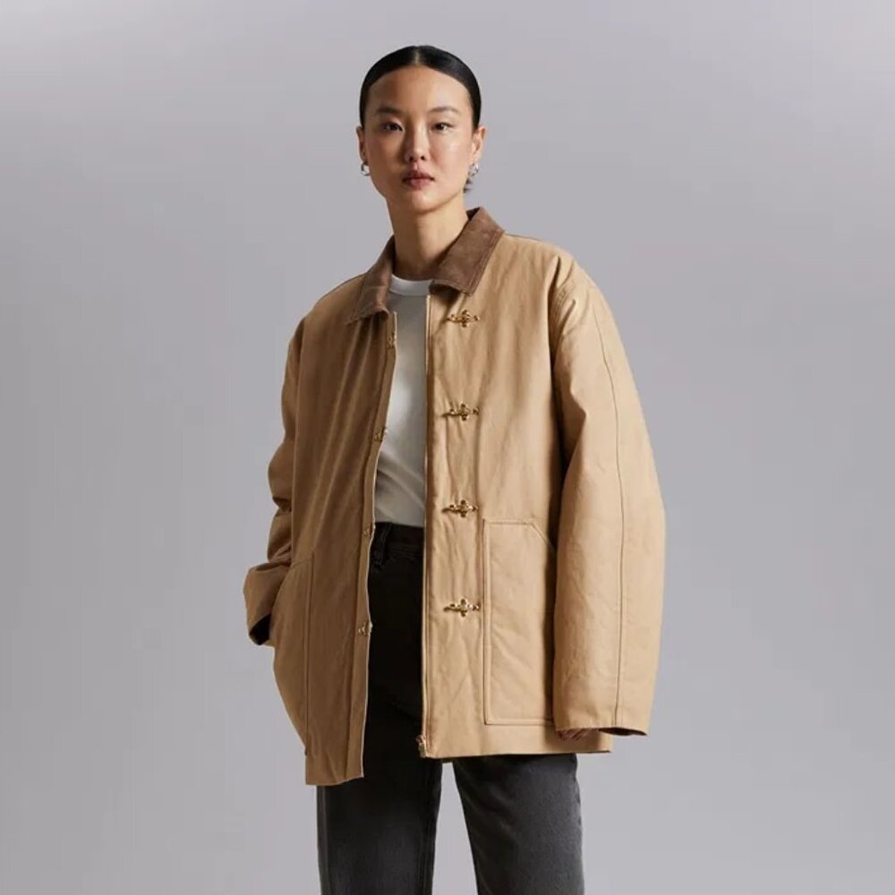 NWT & Other Stories Padded Loose-fit Duffle Jacket - Picture 4 of 9
